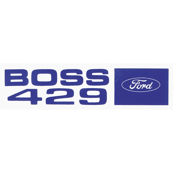 (image for) 69-70 BOSS 429 VALVE COVER DECAL - PAIR