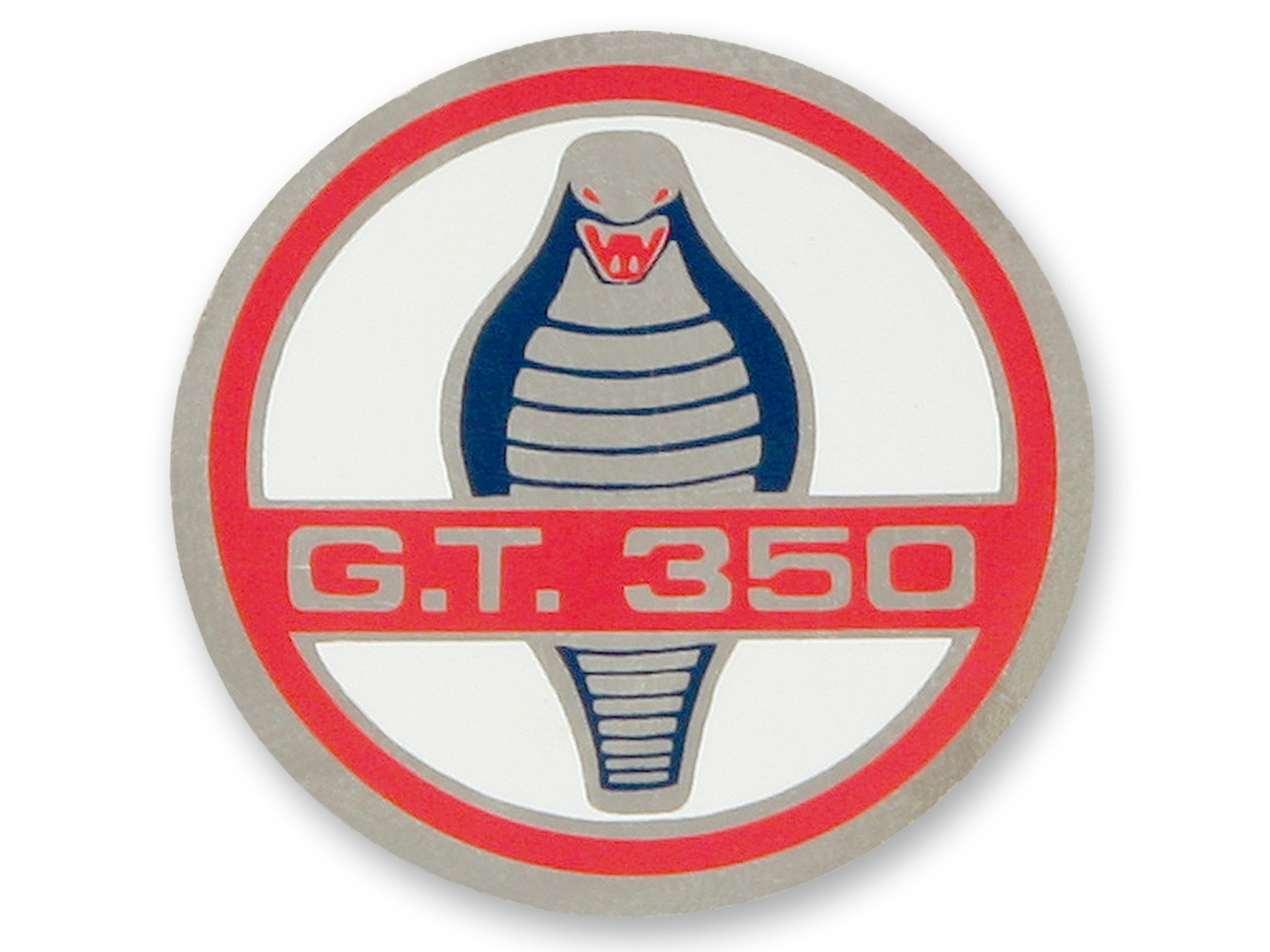 66 SHELBY 5 SPOKE WHEEL CENTER DECAL (image for) 66 SHELBY 5 SPOKE WHEEL CENTER DECAL