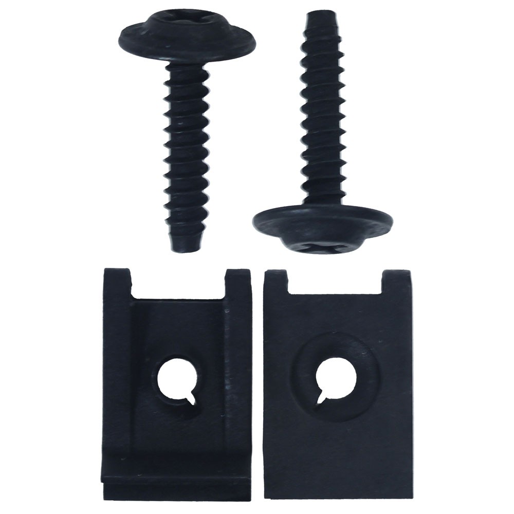 69 INSTRUMENT PANEL CENTER MOLDING HARDWARE - 4 PCS