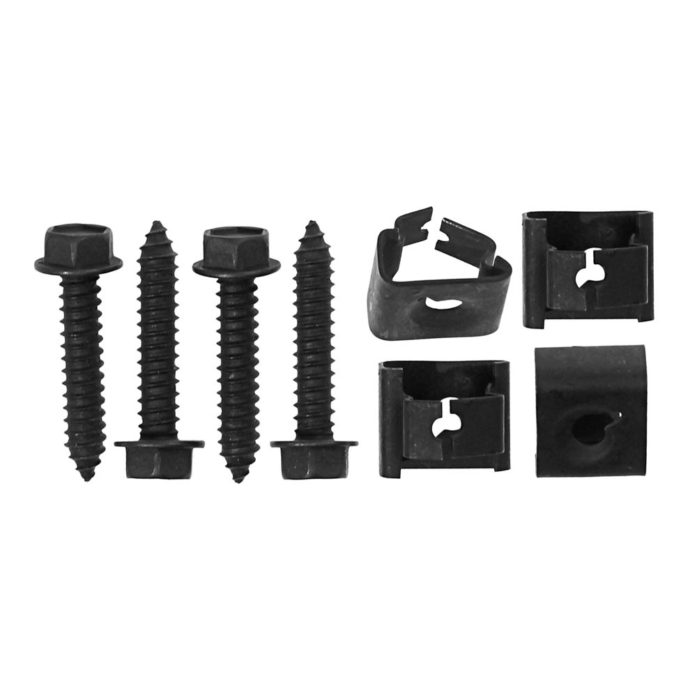 (image for) 67-68 ARM REST SCREW AND CLIP KIT - 8 PCS