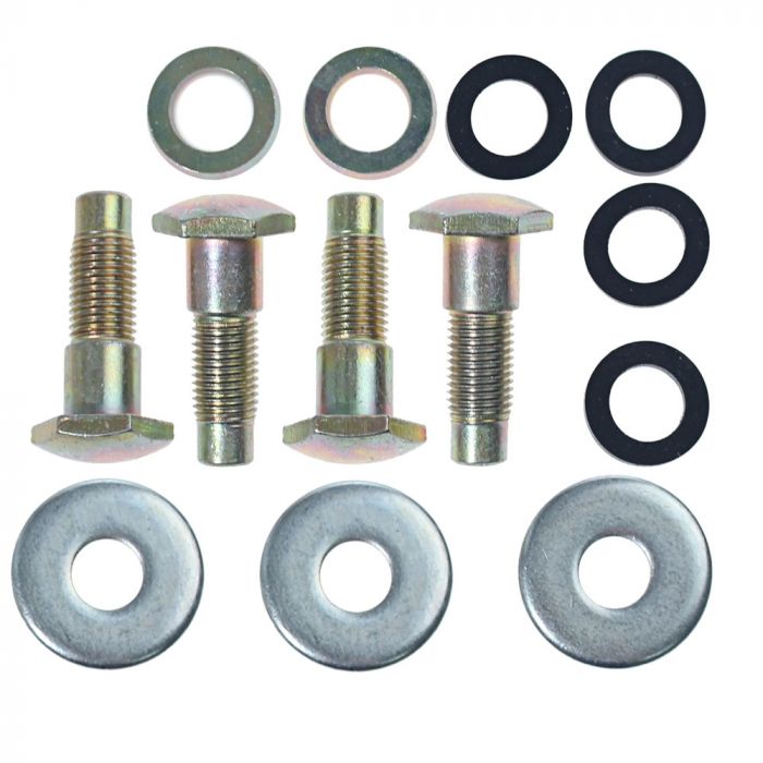 67-68 FRONT SEAT BELT HARDWARE,