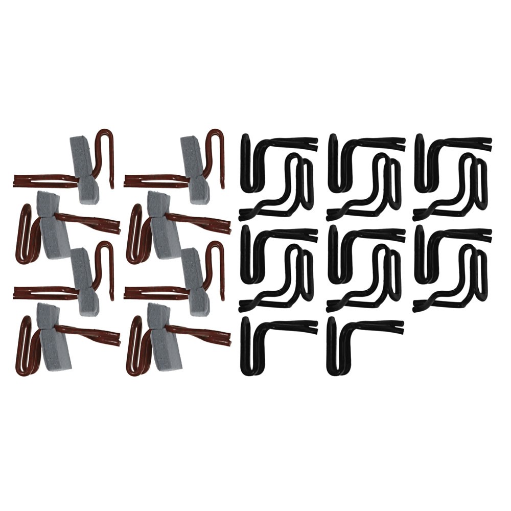 65-66 DELUXE FRONT SEAT BACK PANEL HARDWARE KIT