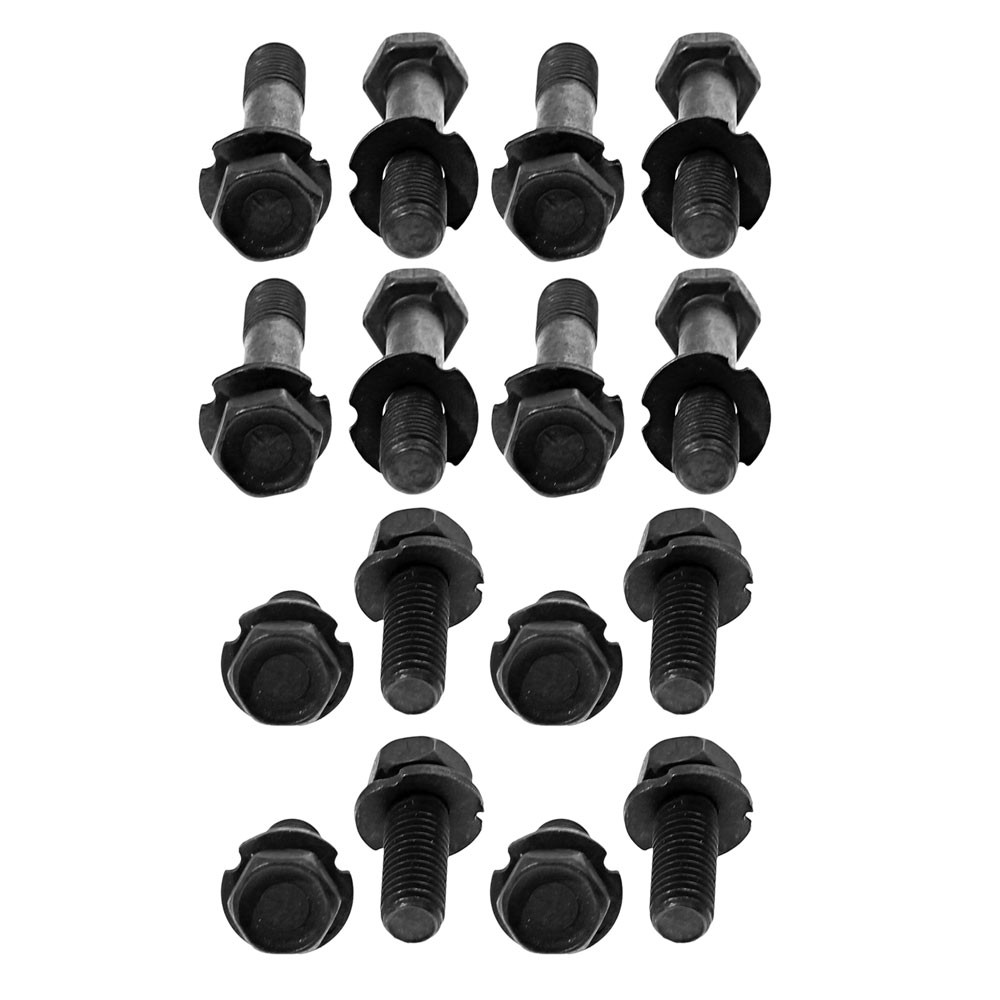 66-67 289 HI-PO EXHAUST MANIFOLD BOLT KIT - 16 PCS (image for) 66-67 289 HI-PO EXHAUST MANIFOLD BOLT KIT - 16 PCS
