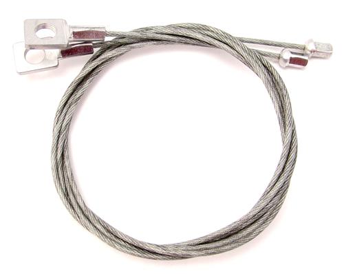 (image for) 89-90 CONVERTIBLE TOP 35-3/4" SIDE TENSION CABLES