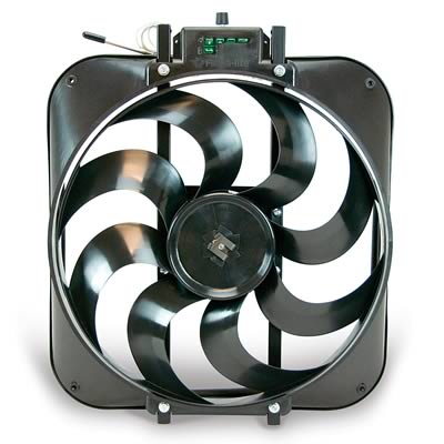 FLEX -A-LITE BLACK MAGIC XTREME SERIES ELECTRIC FAN - 160 (image for) FLEX -A-LITE BLACK MAGIC XTREME SERIES ELECTRIC FAN - 160
