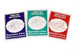 69-70 EXPLODED VIEW BOOK (image for) 69-70 EXPLODED VIEW BOOK