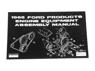 (image for) 65 FORD PROD ENGINE EQUIPMENT ASSEMBLY MANUAL