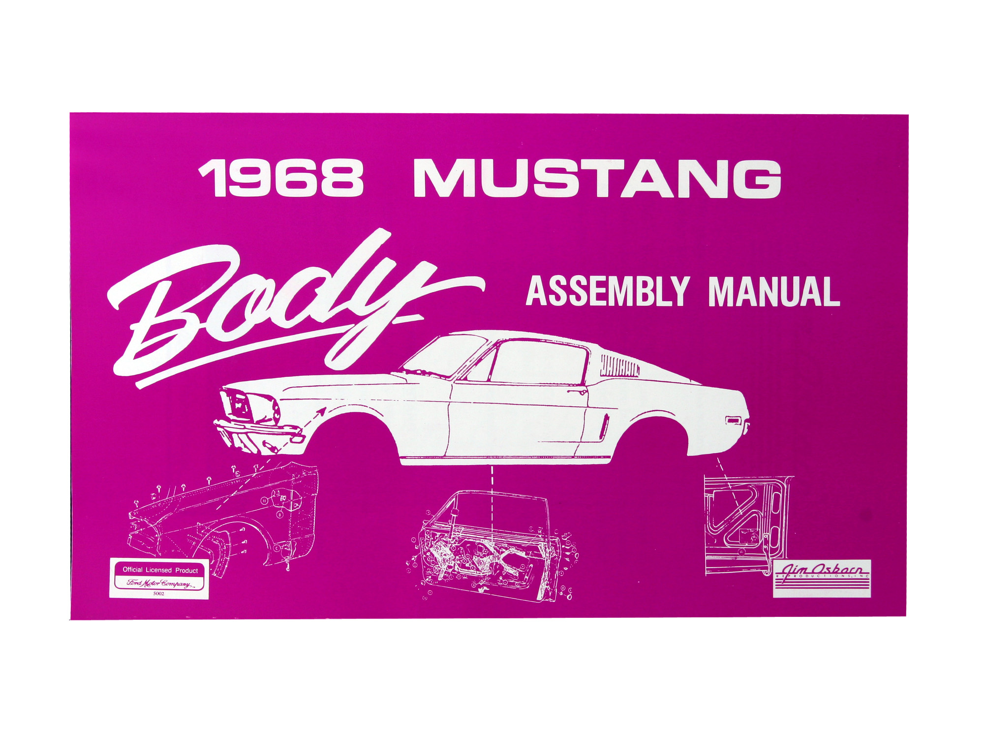 (image for) 1968 BODY ASSEMBLY MANUAL