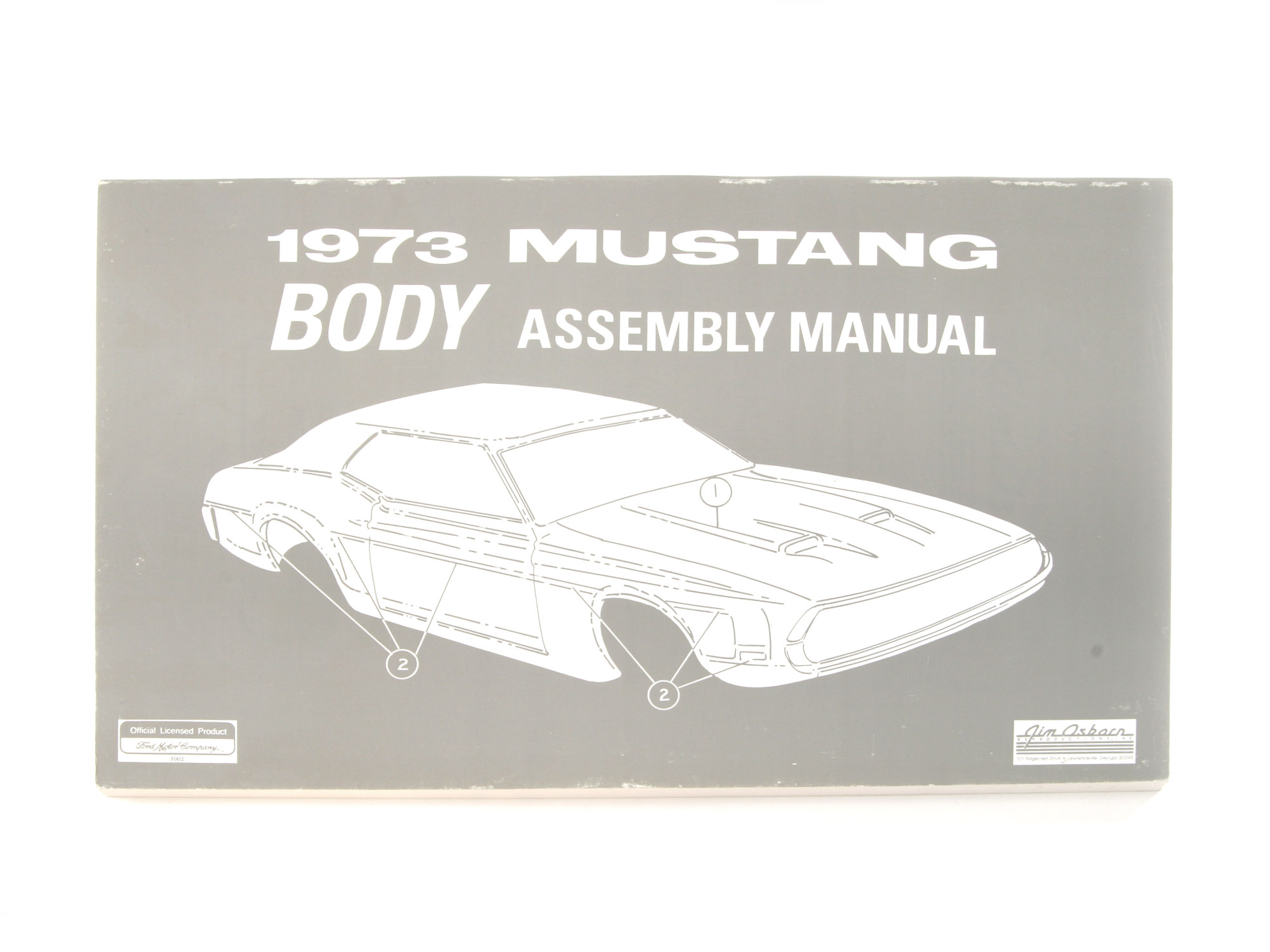 (image for) 1973 BODY ASSEMBLY MANUAL