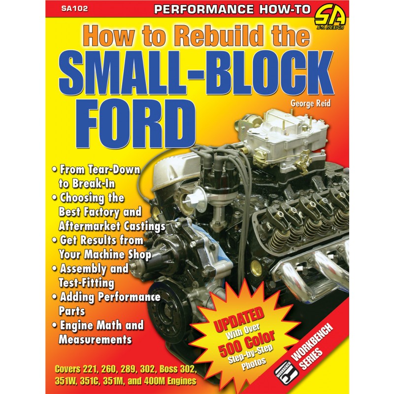 (image for) BOOK HOW TO REBUILD THE SMALL-BLOCK FORD