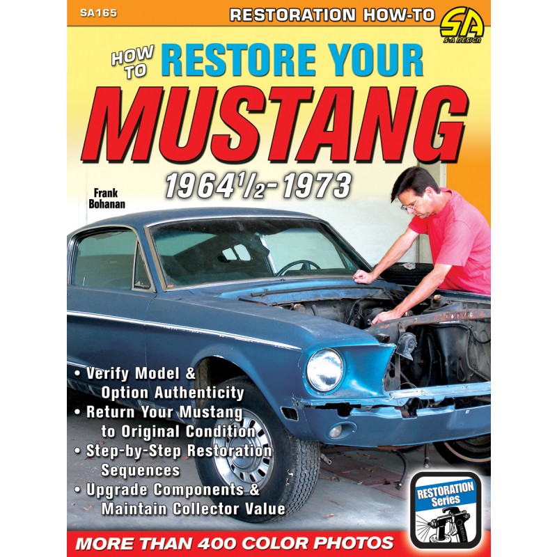 (image for) BOOK HOW TO RESTORE YOUR MUSTANG 1964 1/2 - 1973
