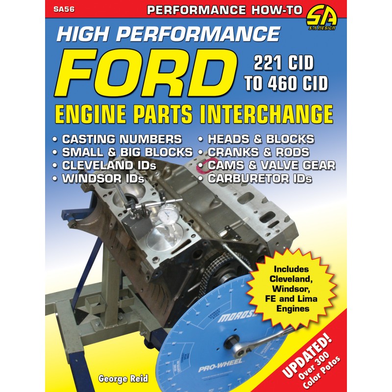 (image for) BOOK HIGH-PERFORMANCE FORD ENGINE PARTS INTERCHANGE