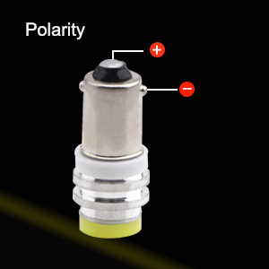 (image for) #1895 DASH BULB - LED - WHITE - Click Image to Close