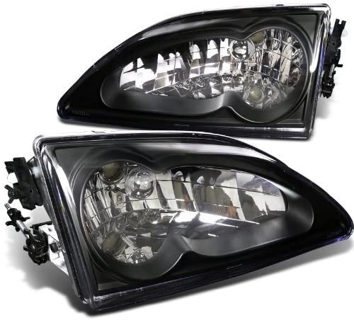 (image for) 94-98 MUSTANG EURO BLACK HEADLIGHTS