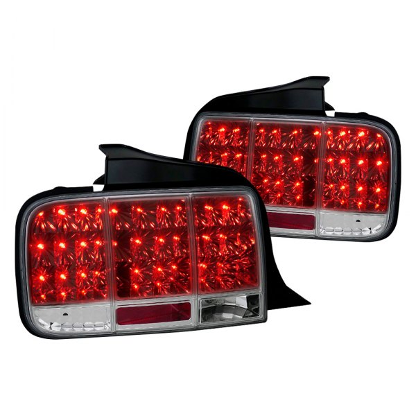 05-09 SEQUENTIAL LED TAIL LIGHT - CHROME (image for) 05-09 SEQUENTIAL LED TAIL LIGHT - CHROME