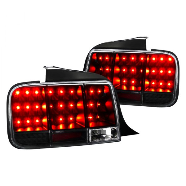 05-09 SEQUENTIAL LED TAIL LIGHT - BLACK (image for) 05-09 SEQUENTIAL LED TAIL LIGHT - BLACK