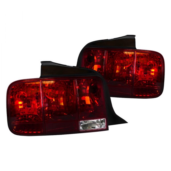 05-09 SEQUENTIAL TAIL LIGHT - RED/CHROME (image for) 05-09 SEQUENTIAL TAIL LIGHT - RED/CHROME