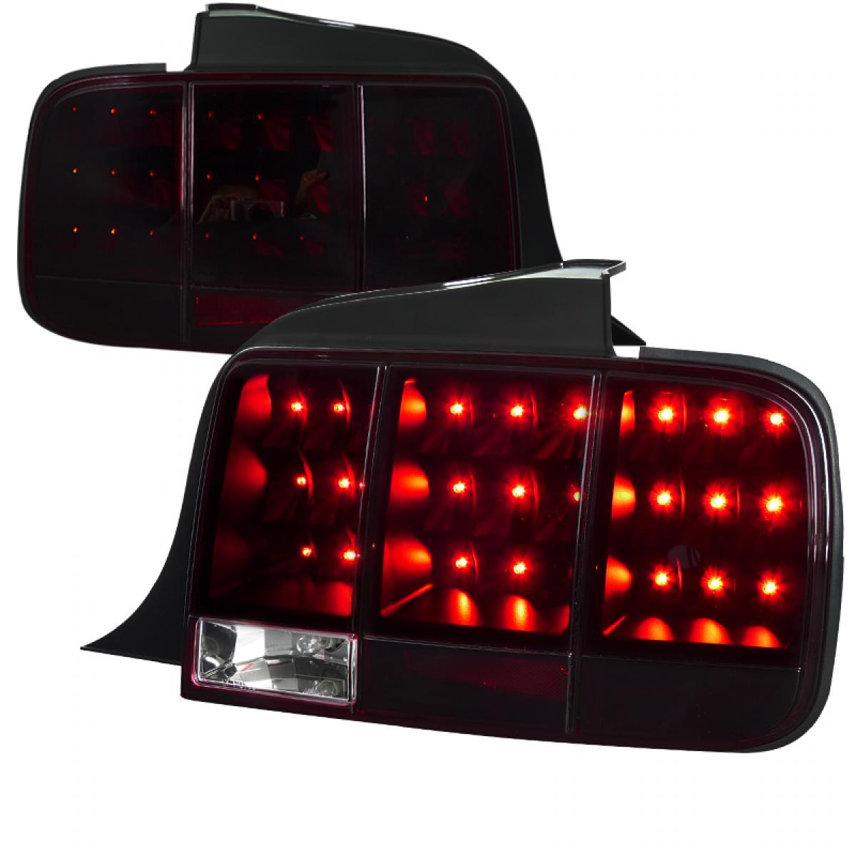 05-09 SEQUENTIAL LED TAIL LIGHT - RED/SMOKE (image for) 05-09 SEQUENTIAL LED TAIL LIGHT - RED/SMOKE