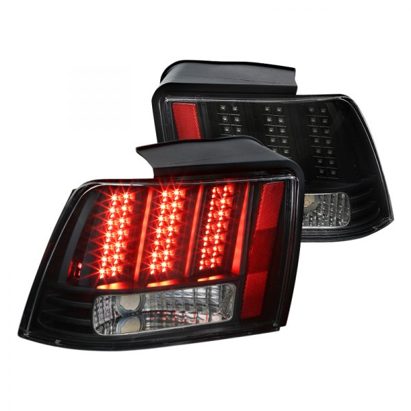 (image for) 99-04 SEQUENTIAL LED TAIL LIGHTS - BLACK