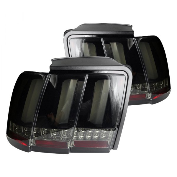(image for) 99-04SEQUENTIAL LED TAIL LIGHTS - RED/SMOKE