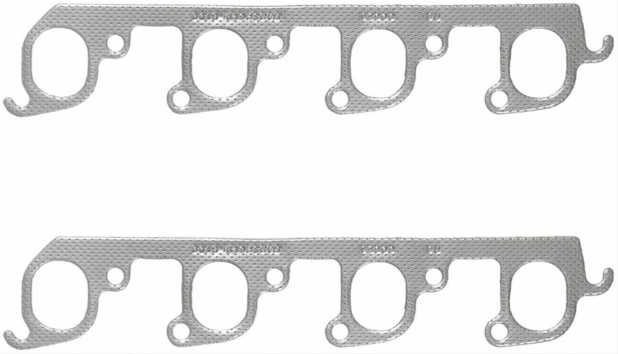 351C 2V STEEL CORE LAMINATED EXHAUST MANIFOLD GASKET