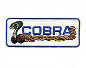 (image for) FORD COBRA PATCH 5" X 2"
