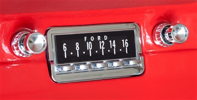 64-65 FORD FALCON RETRO CLASSIC RADIO (image for) 64-65 FORD FALCON RETRO CLASSIC RADIO