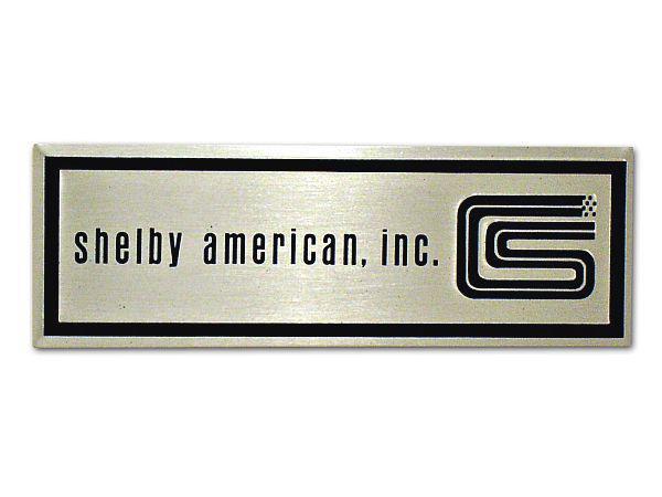 65-66 SHELBY SILL PLATE DECAL - 1 LINE