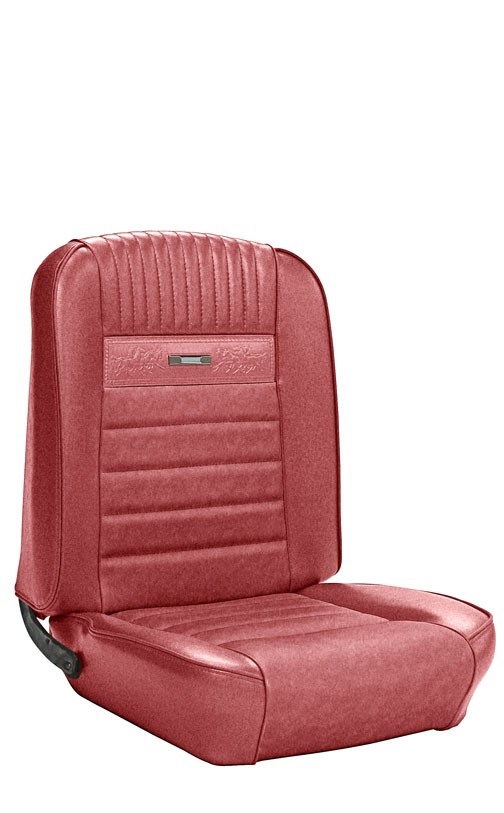 UPHOLSTERY 65 PONY COUPE FULL SET BRIGHT RED - TMI