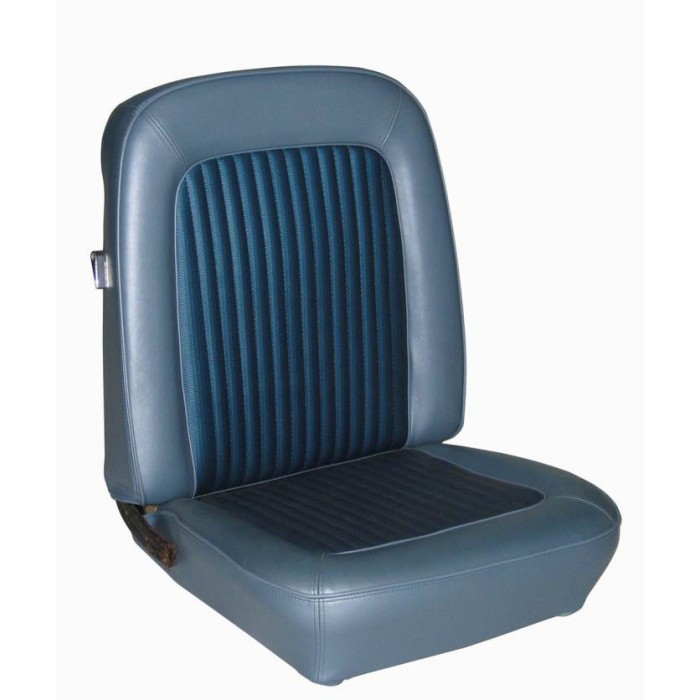 UPHOLSTERY FULL SET 68 COUPE BLACK - TMI