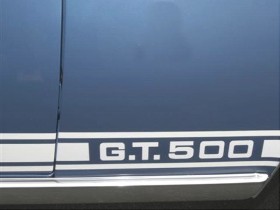 (image for) 66-68 SHELBY GT500 STRIPE KIT BLACK
