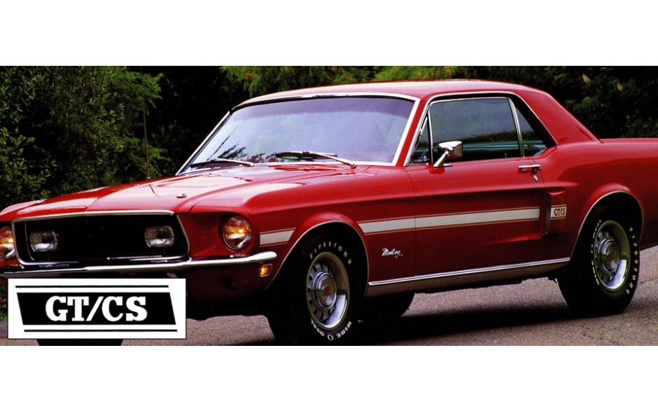 68 GT/CS STRIPE KIT TYPE 3 - BLACK (image for) 68 GT/CS STRIPE KIT TYPE 3 - BLACK