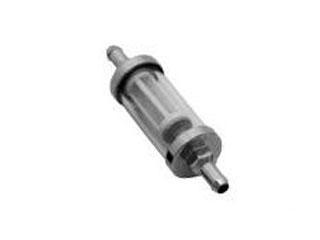 GLASS FUEL FILTER - 5/16" INLET/OUTLET (image for) GLASS FUEL FILTER - 5/16" INLET/OUTLET